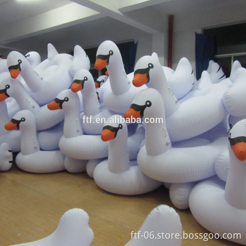 Custom water floating inflatable swan toy,inflatable swan float